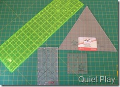 Rulers in my quilt world