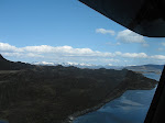 Fra Raftsundbrua og nordover ca 11.40 -vi skimter Langøya og Hadseløya