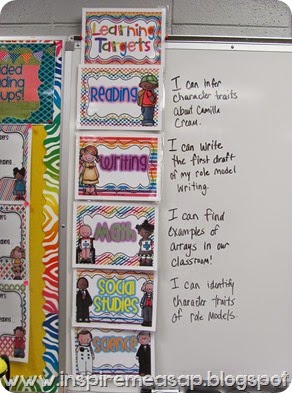 learning targets