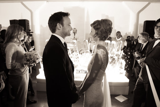 Lisa and Alex get ready to say 