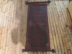 Leather Wall Scroll