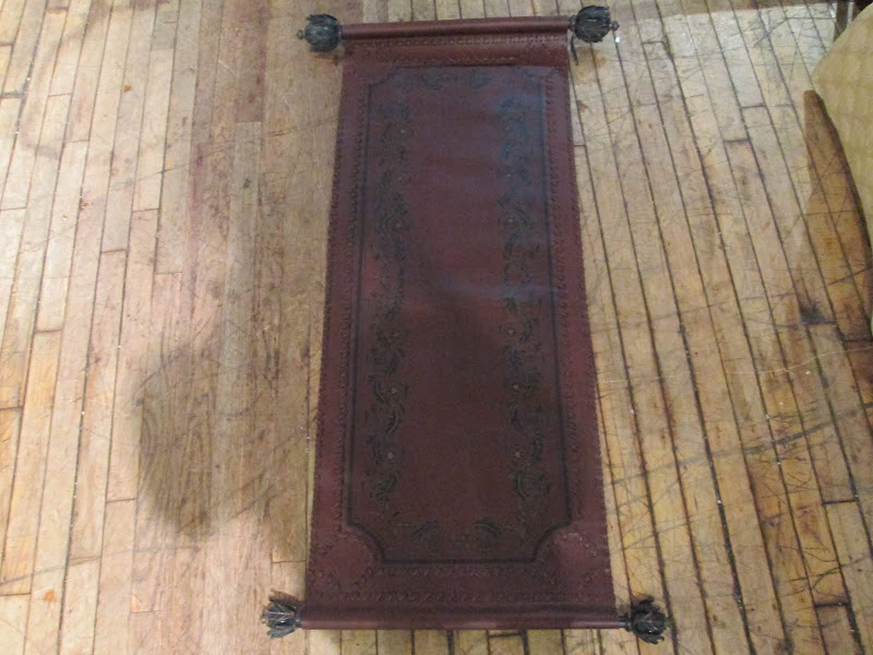 Leather Wall Scroll