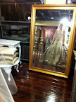 It was just 3 days before the wedding when Jamie went to Steven's studio for her final fitting.