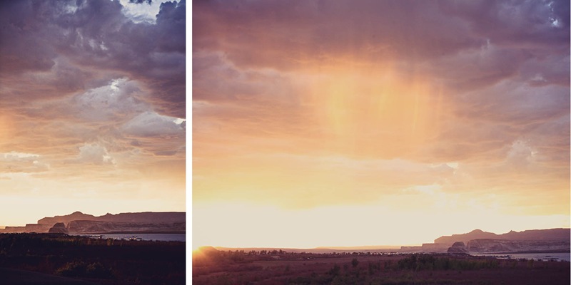 powell sunset rain powell sunset rain