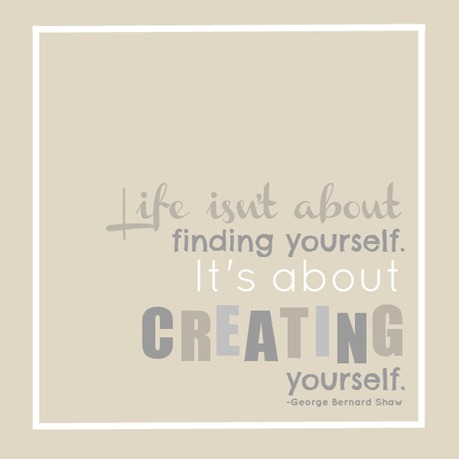 creating yourself
