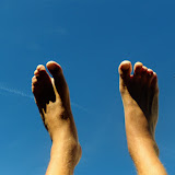 11/07/09 Monasterio de Oseira: piedi gonfi verso il cielo