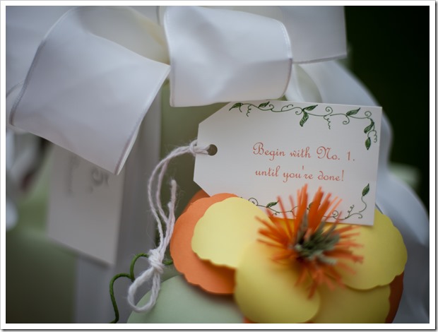 Bridal shower gift wrap