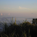 Karangetang in the far distance, seen from Gunung Klabat (Daniel Quinn, August 2010)