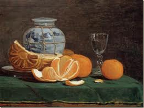 Nature morte aux oranges