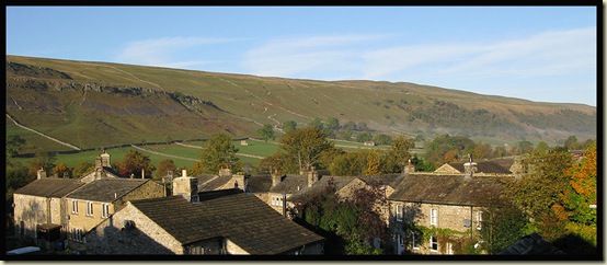 Morning view over Kettlewell