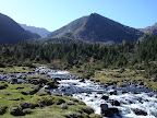 The river Mouguille near the Etang de Comte