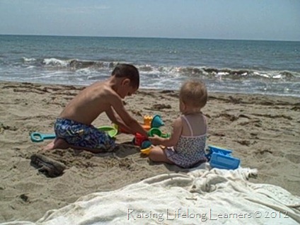 Molly and Trevor on the Beach