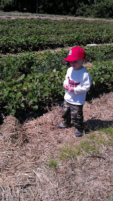 Andy loved digging in the dirt