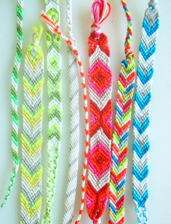 friendship bracelet tutorial