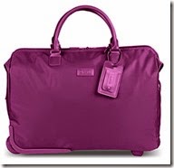 Lipault Wheeled Bag in Purple