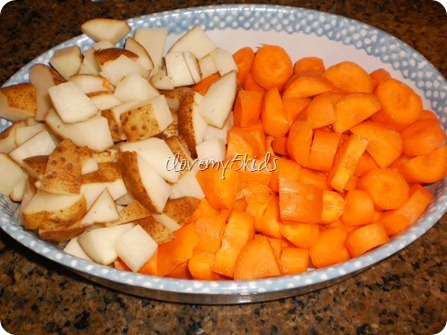 Potatoes and Carrots