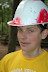 Bram met zijn Toad-helm