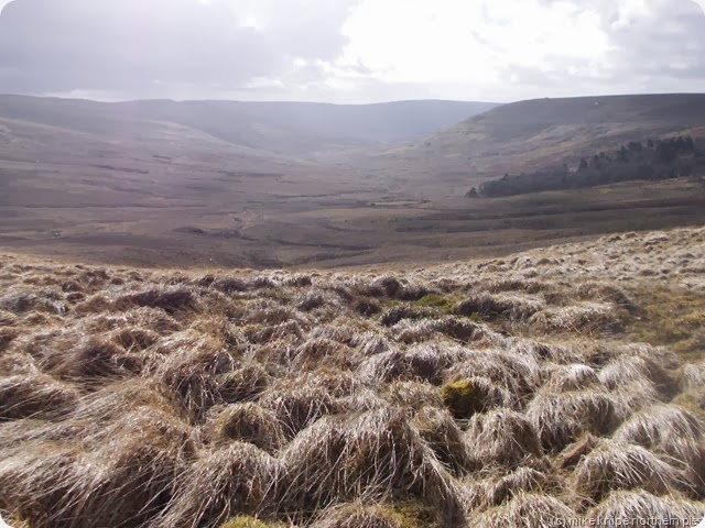 huge and beautiful - and windy - corrie