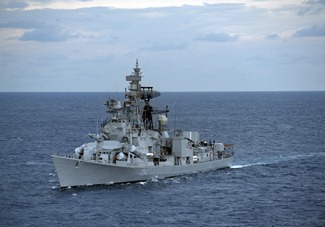 ВМС Индии обои - раджпутов-класса эсминец INS Ranvir [D54]