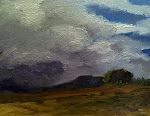 Rain on the Hill
11 x 14
