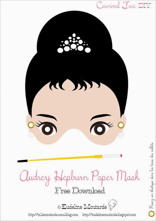 MlleMoutarde_masque_AudreyHepburn MlleMoutarde_masque_AudreyHepburn