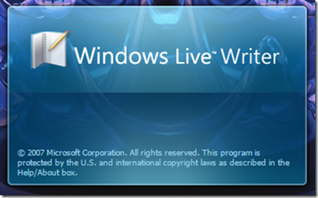 windows live writter