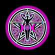 Pink Goddess Pentacle