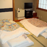 japanese style beds in Kyoto, Japan 