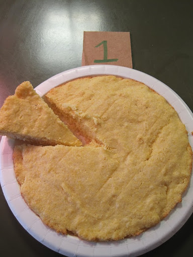 Cornbread number one-made from a Betty Crocker mix.