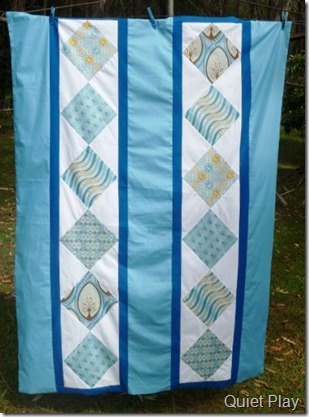 Blue Diamond Quilt