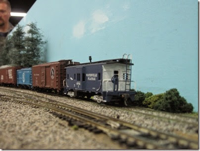 IMG_5527 Waterville Plateau Bay-Window Caboose #3 on the LK&R HO-Scale Layout at the WGH Show in Portland, OR on February 18, 2007