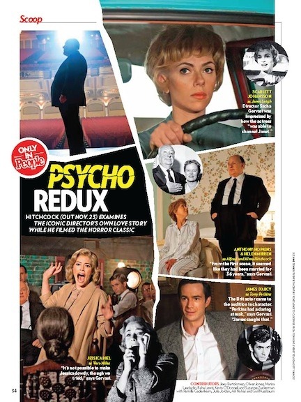 Hitchcock People Magazine montázs