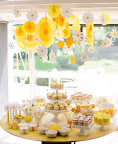 Imagine recreating this daisy dessert table for your wedding or bridal shower!

Photograph by Allan Zepeda (allanzepeda.com) for Elan Artists (elanartists.com)