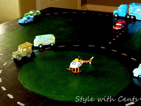 disney cars hot wheels race track 6