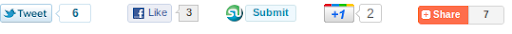 How To: Add Google+ Button & All Social Networking Buttons in Blogger blog