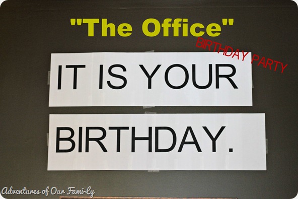 the office birthday party diy the office birthday party diy