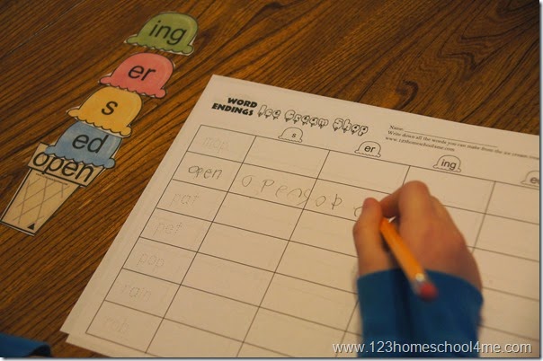 words endings worksheets words endings worksheets