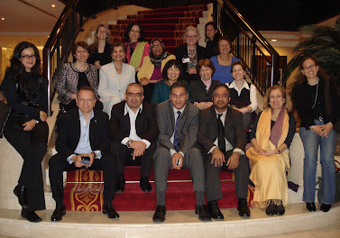Participants in the 'Leadership for the Public Wellbeing in the Middle East' workshop hosted by RCLA and the NYU Abu Dhabi Institute