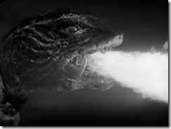 Gammera Breathes Fire