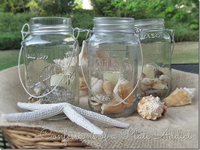 CONFESSIONS OF A PLATE ADDICT Summer Mason Jar Candles