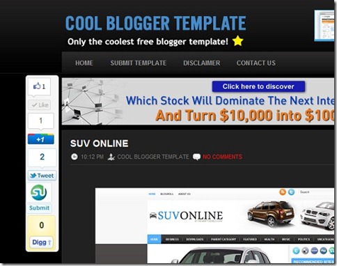 Download FREE Blogger Templates