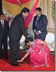 Actor Anjan Srivastav son   abhishek srivastavs  wedding photo