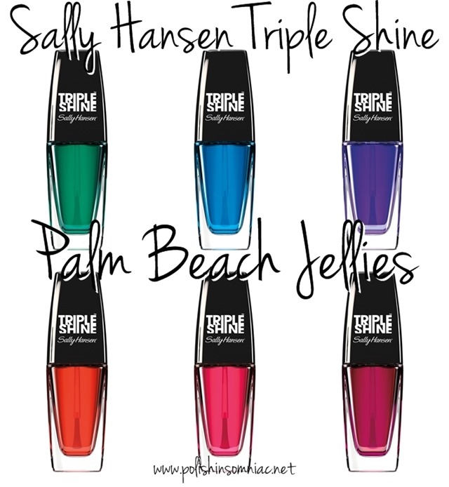 Sally Hansen Triple Shine Limited Edition Palm Beach Jellies