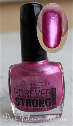 Das Jahreszeitenhaus: Nagellack: Maybelline Jade Forever Strong–11–Metallic  Rose