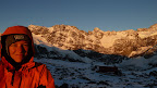 Sonnenaufgang; Mueller Hut Route, Tag 2.
