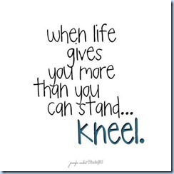 kneel