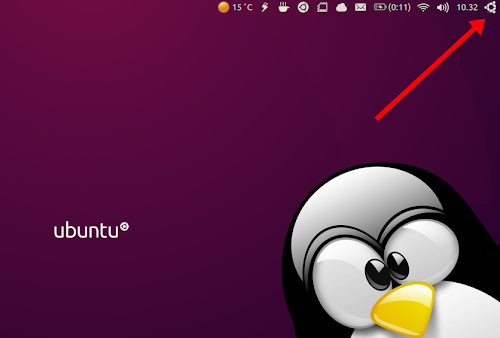 Ubuntu cambiare l'icona del menu sessione e utente