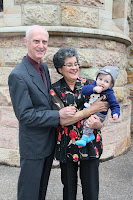 Oscar with Poppi and Nonni