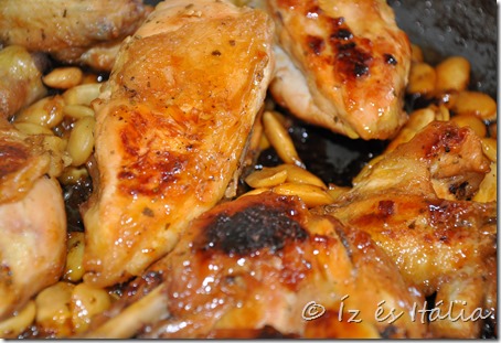 pollo con mandorle al limone