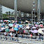 Long queue for Saudi Arabia Pavilion